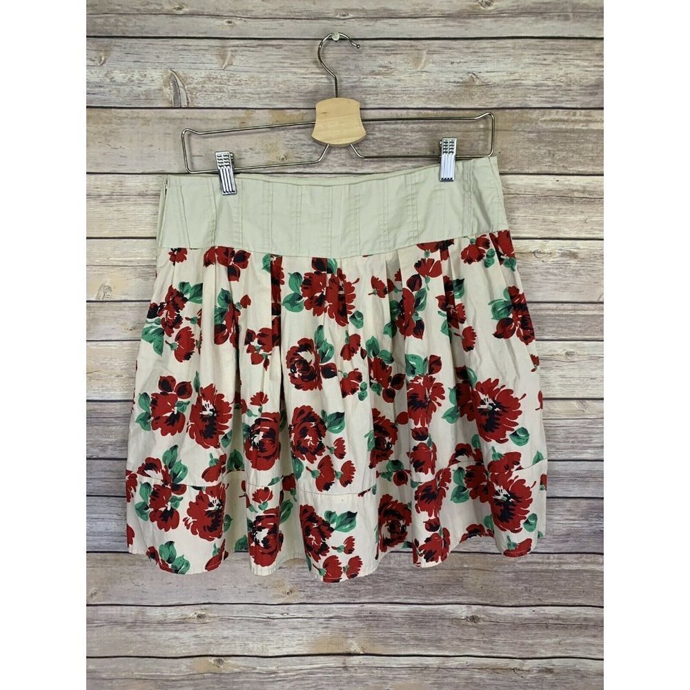 Kimchi Blue UO Size 10 Pleated Floral Boho - Picture 4 of 8